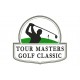 TOUR MASTERS GOLF CLASSIC Embroidered Patch (WHITE Background)