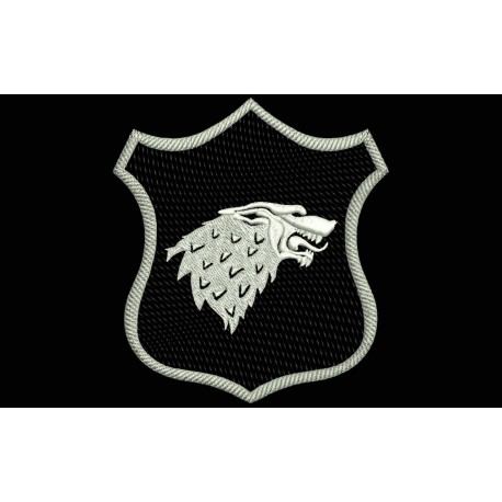 STARK Shield Embroidered Patch