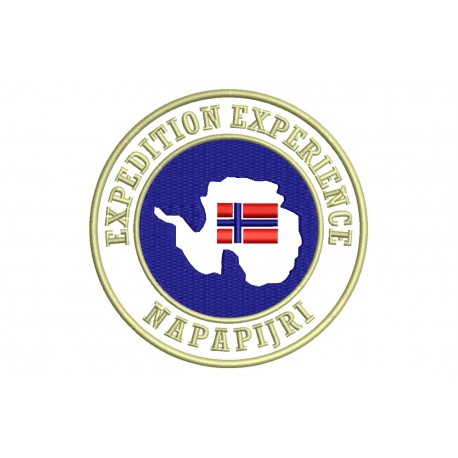 NAPAPIJRI (Expedition Experience) Embroidered Patch