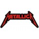 METALLICA Embroiderd Patch