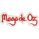 Parche Bordado MAGO DE OZ (Bordado ROJO / Fondo BLANCO)