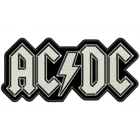AC-DC Embroidered Patch