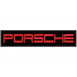 PORSCHE (Letters) Embroidered Patch 