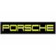 PORSCHE (Letters) Embroidered Patch 