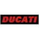 DUCATI LETTERS Embroidered Patch