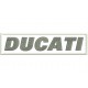 DUCATI LETTERS Embroidered Patch