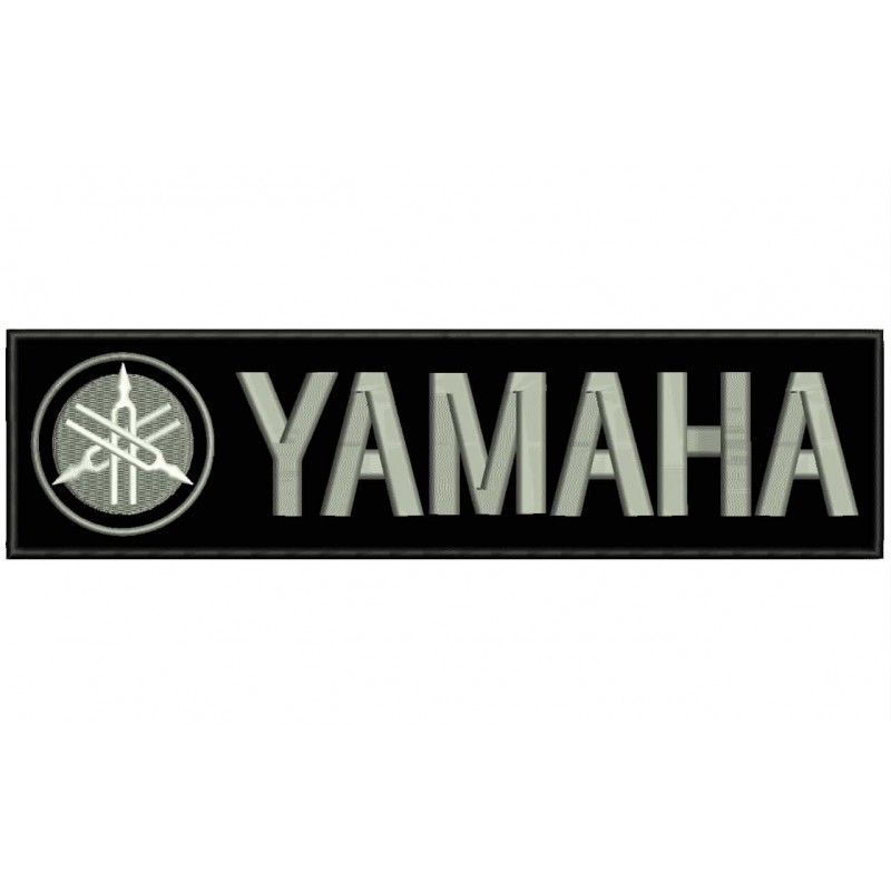 #b058-2 3,1″ x 3,1″ Yamaha red color Embroidered Patch Iron on/Sew on Size: 7,9 x 7,9 cm 