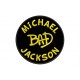 MICHAEL JACKSON (Bad) Embroidered Patch