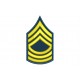 Parche Bordado RANGO SARGENTO MAESTRO (US ARMY)