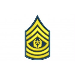 Parche Bordado RANGO SARGENTO MAYOR COMANDOS (US ARMY)