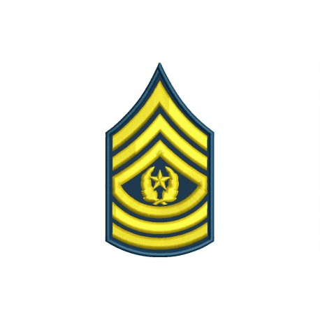 US ARMY COMMAND MAJOR SERGEANT Embroidered Patch