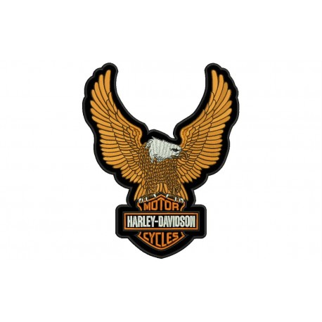 Parche Bordado HARLEY-DAVIDSON AGUILA (Grande)