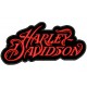 HARLEY-DAVIDSON LETTERS Embroidered Patch