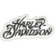 HARLEY-DAVIDSON LETTERS Embroidered Patch