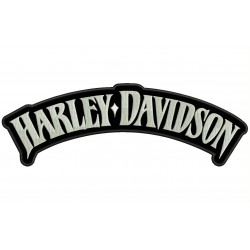 HARLEY-DAVIDSON LETTERS Embroidered Patch
