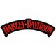 HARLEY-DAVIDSON LETTERS Embroidered Patch
