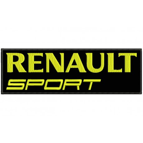 RENAULT SPORT Embroidered Patch