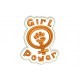 GIRL POWER Embroidered Patch