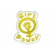 GIRL POWER Embroidered Patch