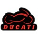 DUCATI MOTORCYCLE Embroidered Patch