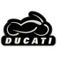 DUCATI MOTORCYCLE Embroidered Patch