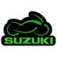 SUZUKI MOTORCYCLE Embroidered Patch