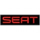 SEAT (Letters) Embroidered Patch