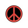 PEACE SYMBOL Embroidered Patch