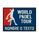WORLD PADEL TOUR Custom Embroidered Patch