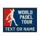 Parche Bordado WORLD PADEL TOUR (Personalizable)