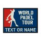 Parche Bordado WORLD PADEL TOUR (Personalizable)
