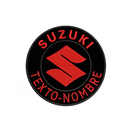 SUZUKI Custom Embroidered Patch 