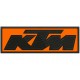KTM (Logo) Embroidered Patch