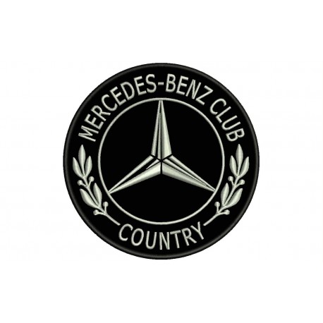 MERCEDES-BENZ INTERNATIONAL CLUB Custom Embroidered Patch