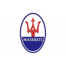 MASERATI Embroidered Patch