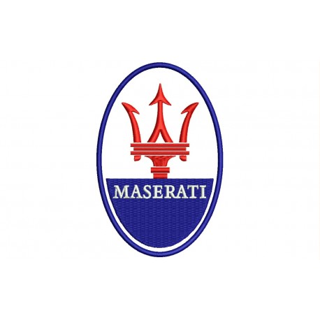 Parche Bordado MASERATI