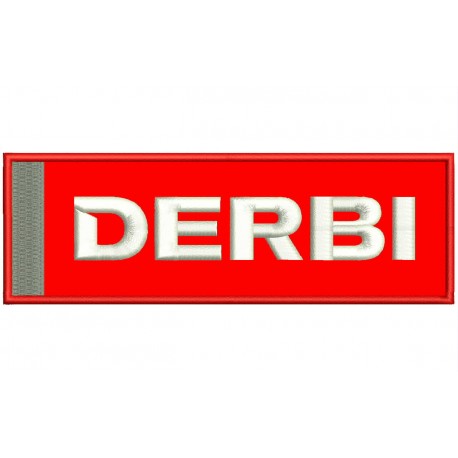 DERBI Embroidered Patch