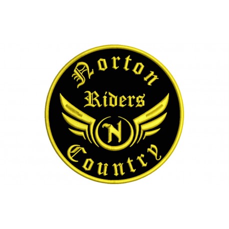 NORTON RIDERS Custom Embroidered Patch
