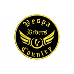 VESPA RIDERS Custom Embroidered Patch