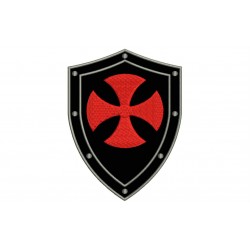 TEMPLAR SHIELD Embroidered Patch