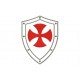 TEMPLAR SHIELD Embroidered Patch