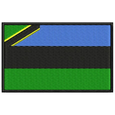 ZANZIBAR FLAG Embroidered Patch