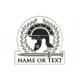 ROMAN HELMET and GLADIUS Custom Embroidered Patch