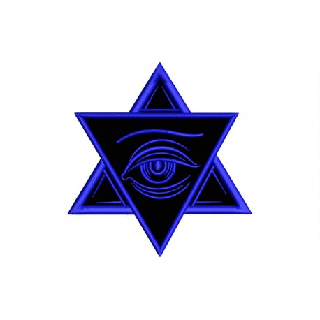 EYE of PROVIDENCE (MASONIC SYMBOLOGY) Embroidered Patch