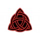 TRIQUETRA (Celtic Symbology) Embroidered Patch