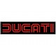 DUCATI DOUBLE LINE Embroidered Patch