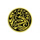 TOOTHED DRAGON Embroidered Patch