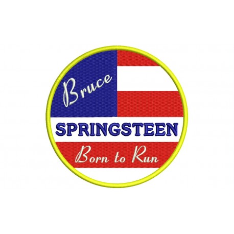 Parche Bordado BRUCE SPRINGSTEEN (Born to Run)