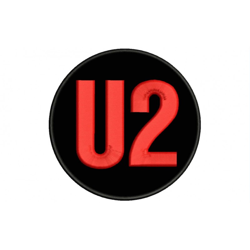 PARCHE bordado en tela U2 EMBROIDERED PATCH 