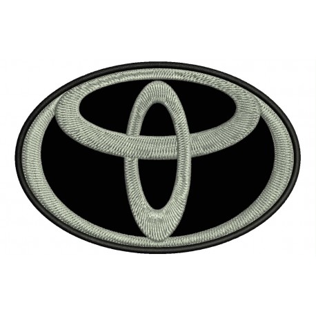 Parche Bordado TOYOTA (Logo)